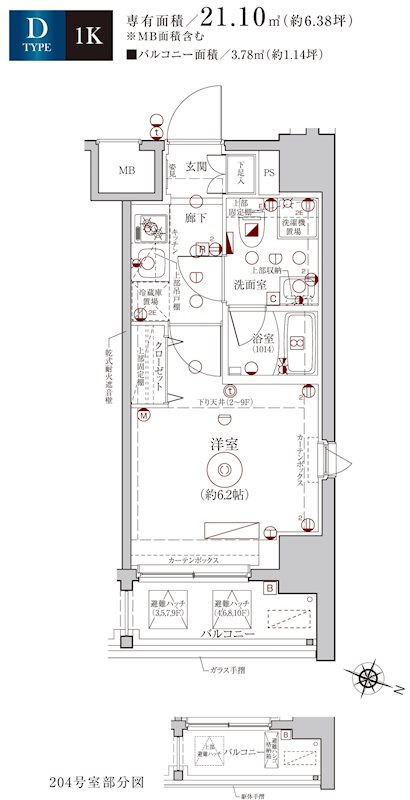 Le'a GRANDE横濱戸部の間取り