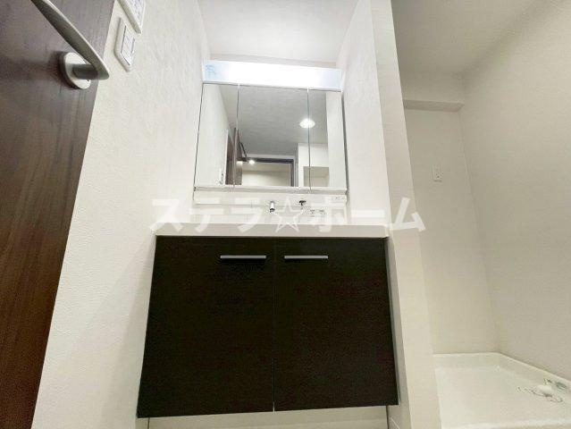 セントポリア北大阪ヴィゾン弐番館の独立洗面台|独立洗面台で身支度をすべて済ませてしまいましょう