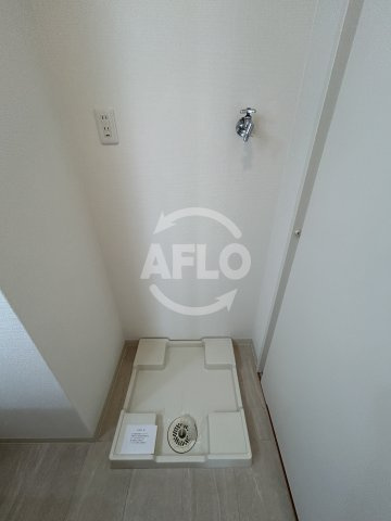 レジディア京町堀の洗面所|レジディア京町堀　洗濯パン