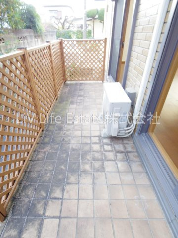 ローズコート美園のバルコニー