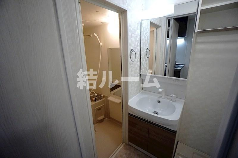 板橋区大谷口１丁目のアパートの洗面所