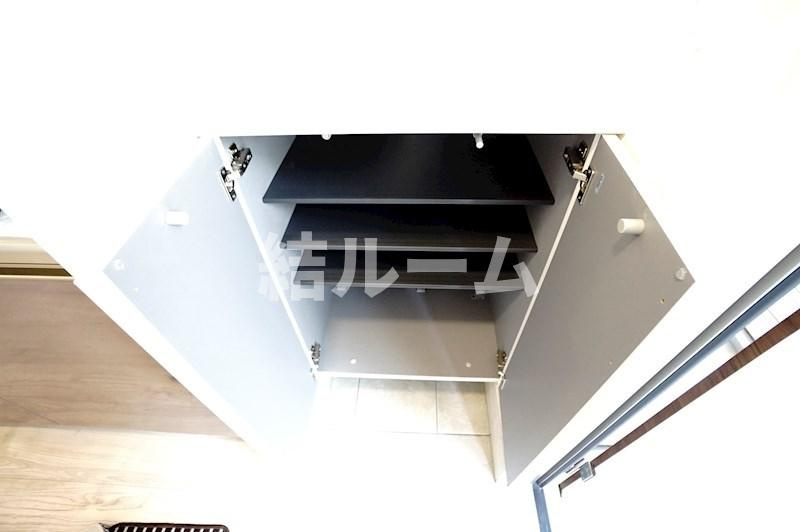 板橋区大谷口１丁目のアパートの収納