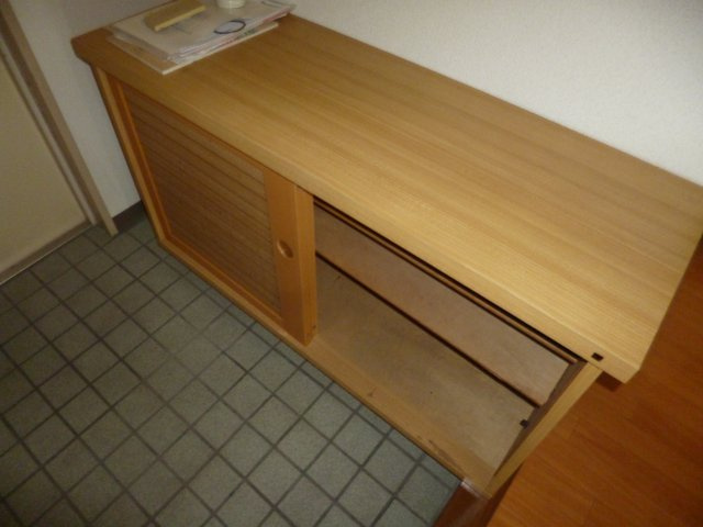 ビバリーガーデン大島Aの内装|シューズボックス