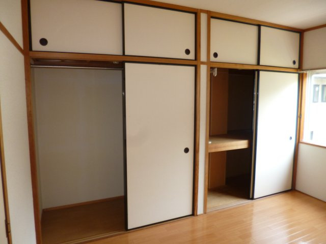 倉敷市大島のアパートの収納