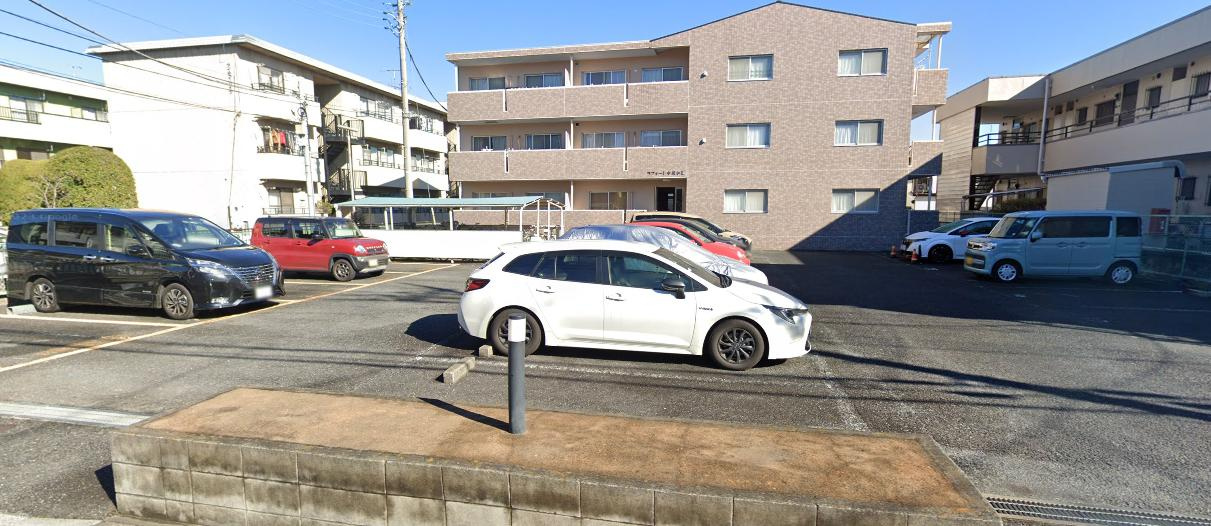 さいたま市桜区西堀２丁目の賃貸マンションの駐車場|車をお持ちの方に嬉しい駐車場付きの物件です