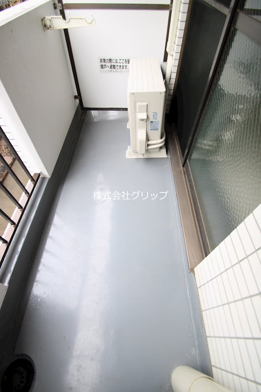 ホーユウパレス根岸Ⅱのバルコニー