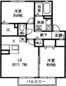 【間取り】 | サニーコートM