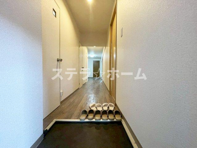 第2サニーハイツの玄関|きれいな玄関です