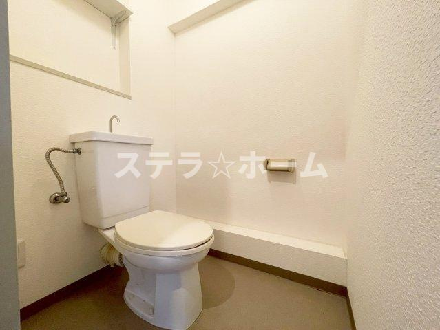 第2サニーハイツのトイレ|コンパクトで使いやすいトイレです
