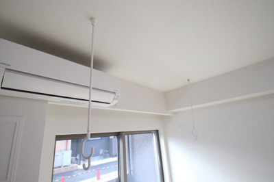 【設備】 | サンプラザ金剛 | 室内干し器具