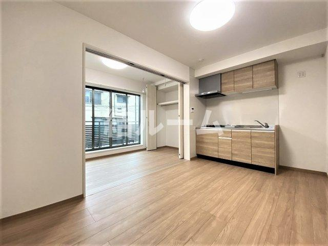 板橋区大山西町の賃貸マンションの居間・リビング