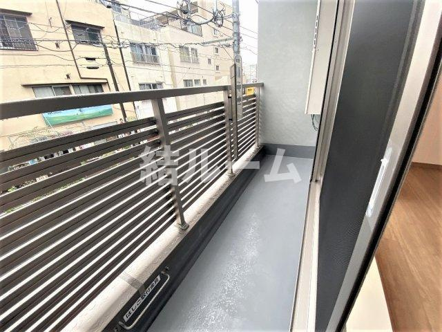 板橋区大山西町の賃貸マンションのバルコニー