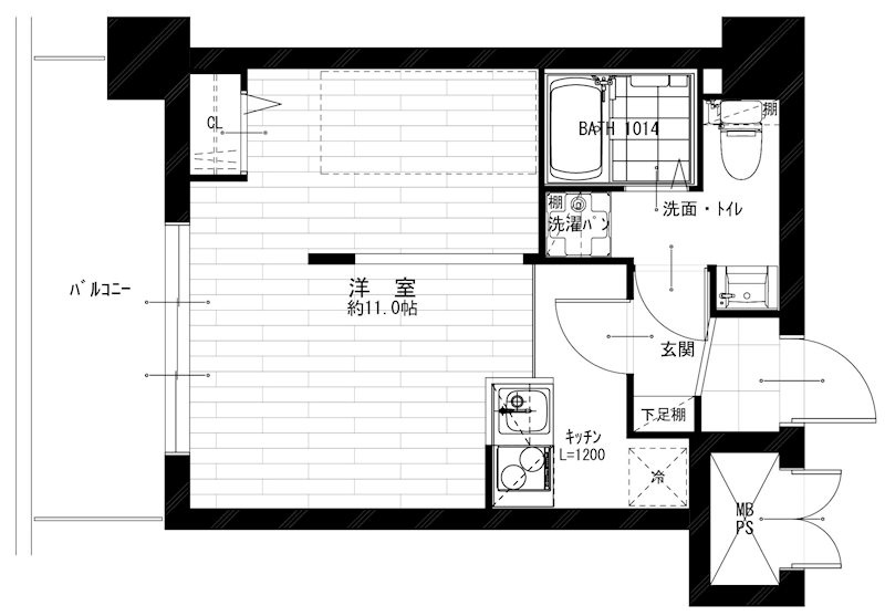パーク・ノヴァ横浜吉野町の間取り