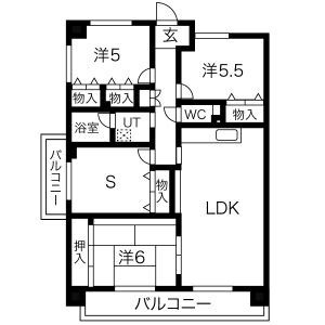 【間取り】 | プレシオ緑ヶ丘