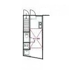 足立区西竹の塚２丁目のアパートの画像