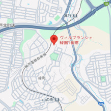 【地図】 | ヴィルブランシェ緑園壱番館