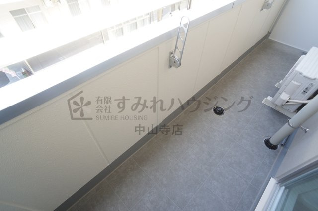 ELEGANTE宝塚のバルコニー