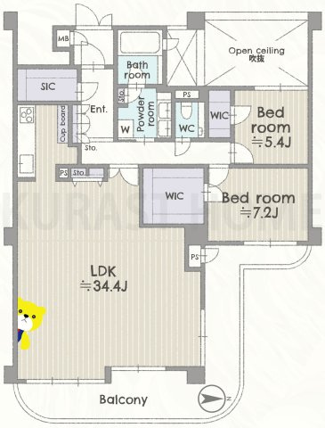 デ・リードヴィンテージ御所西　4階