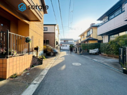 川越市広谷新町 中古戸建の前面道路含む現地写真|2/6　撮影