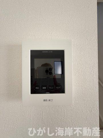 藤沢市大庭　新築戸建　のセキュリティ|TVモニター付きインターフォン