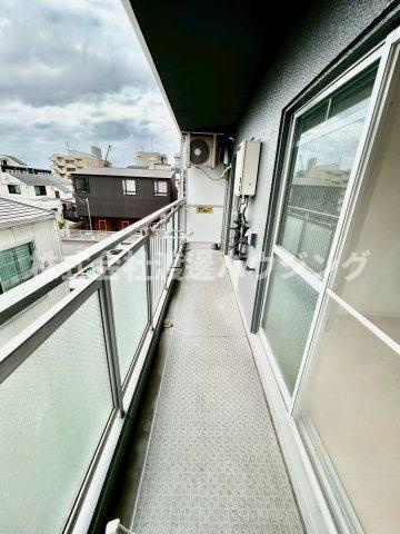 フレール緑地公園のバルコニー