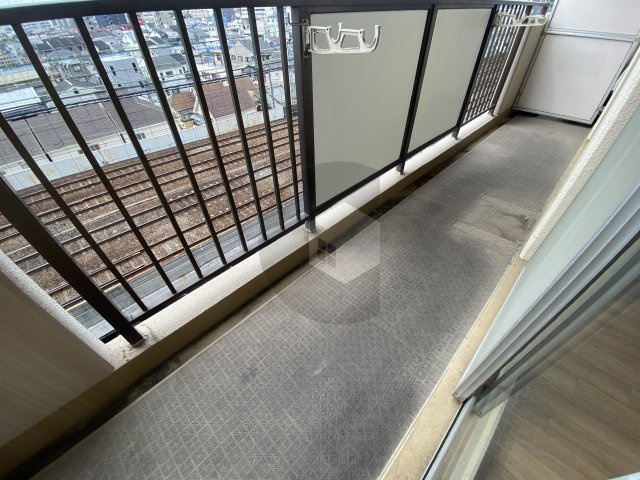 レクシア布施のバルコニー