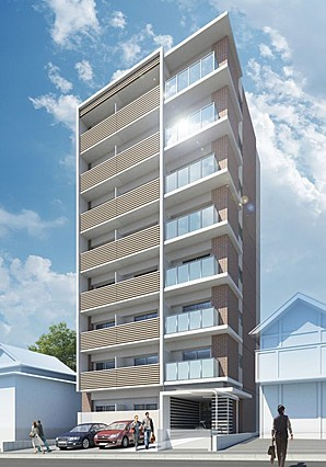 ウエストヒルズ大倉山の外観