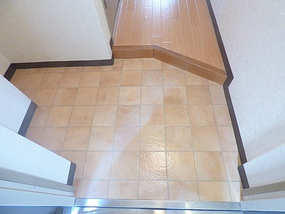 プラシード六甲の玄関