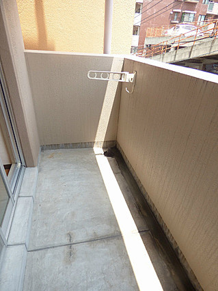 プラシード六甲のバルコニー