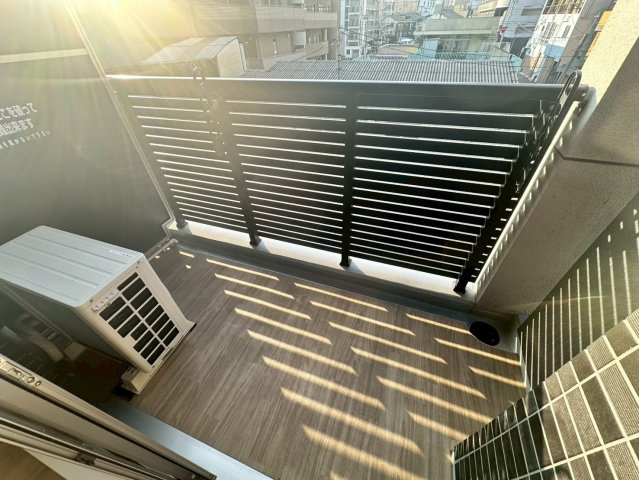 ララプレイス大阪福島アビリテのバルコニー