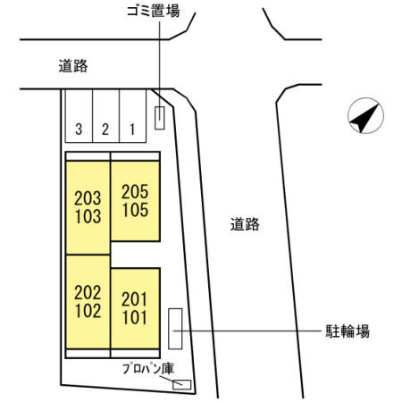 ファヴールの地図