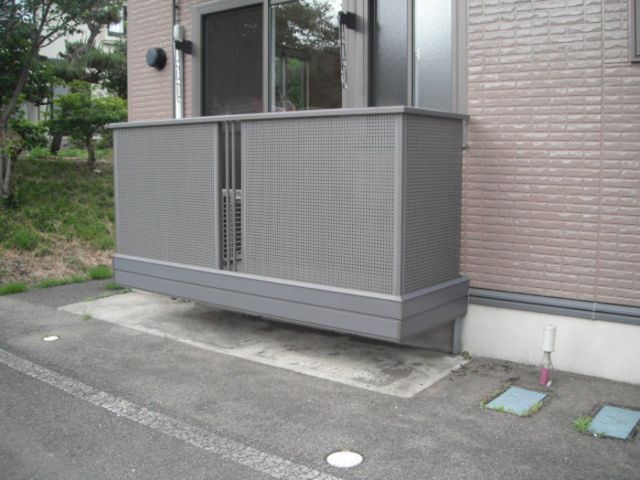 クレーネ東のバルコニー
