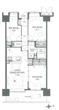 【間取り】 | パークスクエア浦和