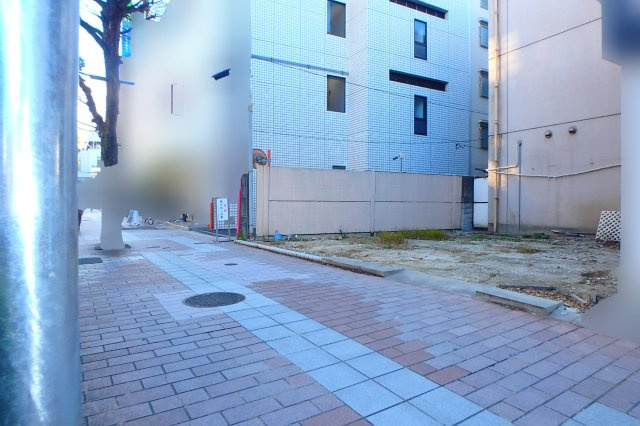 和上町土地の前面道路含む現地写真|前面道路含む現地写真です
