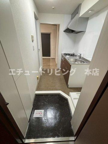 コスモプレイス志木の玄関