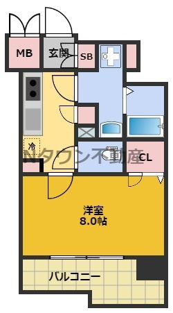 【間取り】 | プレサンス丸の内雅風 | 間取りです