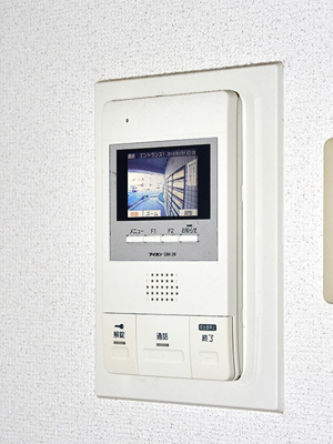 【セキュリティ】 | ユースパレス佐野 | カラーモニター付インターホン