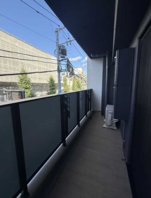 プレディアコート三軒茶屋　新築　ペット相談　礼金０　のバルコニー