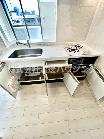 セカンドクリスタルのキッチン|キッチン下収納