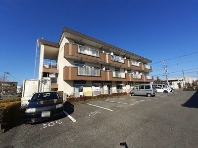 【外観】 | 花崎マンション | 外観は落ち着いています