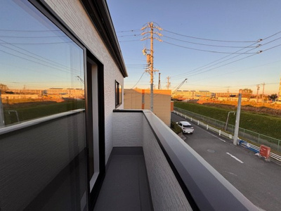 【バルコニー】 | Terrechez海部郡蟹江町桜2期全5棟 | 新築戸建の事はマックバリュで住まい相談へお任せください。