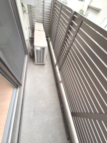アジュール目黒不動前のバルコニー