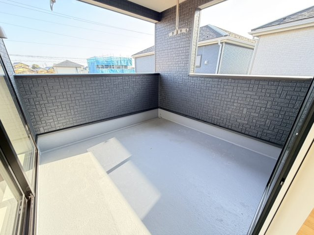 羽島市 上中町長間（江吉良駅） 2階建 ４ＳＬＤＫのバルコニー