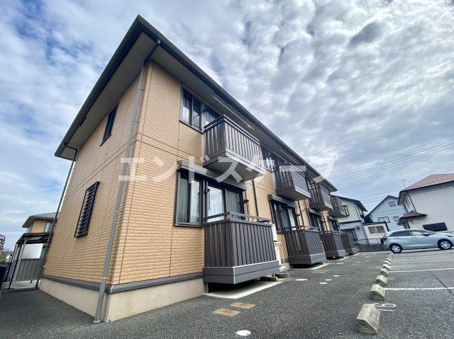 リヴェールマリーズ　Ｂの外観|高崎、前橋、伊勢崎エリアのお部屋探しはエンドスケープまで！お客様の理想お聞かせ下さい♪
クロスの色が異なる場合があります。