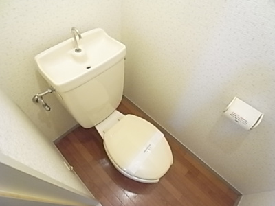 【トイレ】 | パールハイツ | 清潔感のあるトイレです