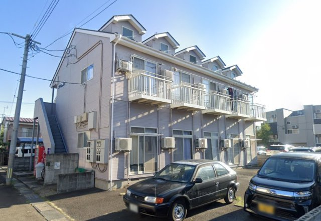 仙台市宮城野区　一棟アパートの外観