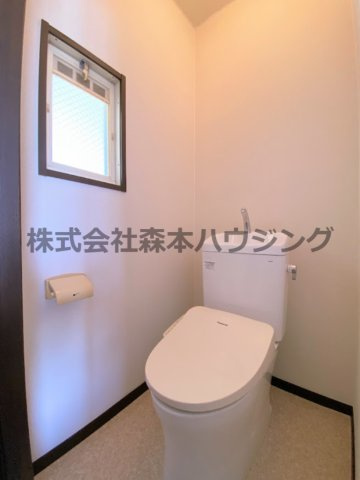【トイレ】 | 　ハイツ昴 | ゆったりとした空間のトイレです