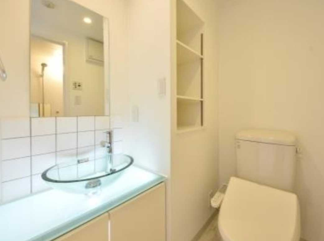 KDXレジデンス三宿　デザイナーズ　バス停徒歩2分　ペット相談可の洗面所