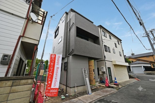 はぴくるタウン尼崎市尾浜町の外観|現在建築中です。JR・阪急どちらも利用できる2way立地の物件になります。