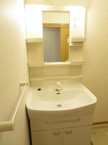 デュエル　ミサキⅢ　Ｂの洗面所|使いやすい洗面所です